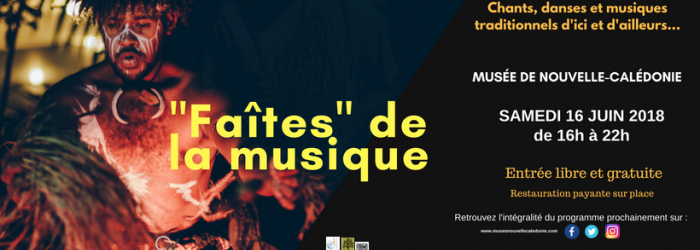 Cover fête de la musique 2018 au musée