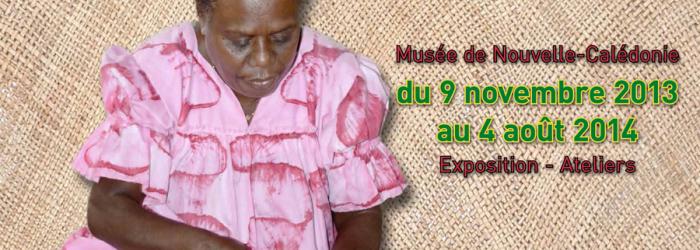 Affiche exposition "les nattes de Vanuatu"