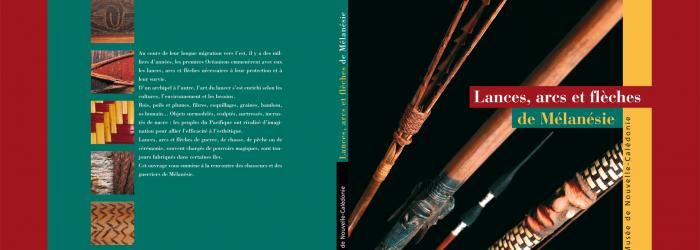 Couverture du catalogue "Lances, arcs et flèches de Mélanésie"