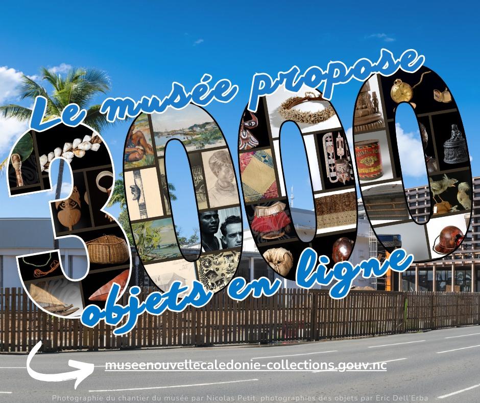 3000 objets en ligne