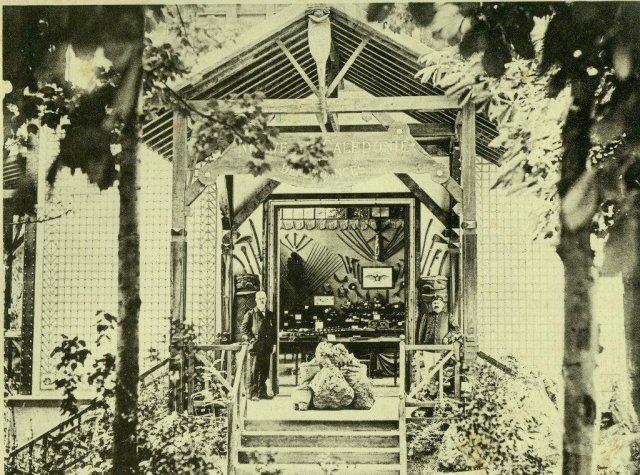 Pavillon de la Nouvelle-Calédonie en 1900