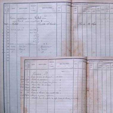 archives registre bernier