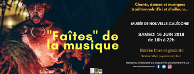 Cover fête de la musique 2018 au musée