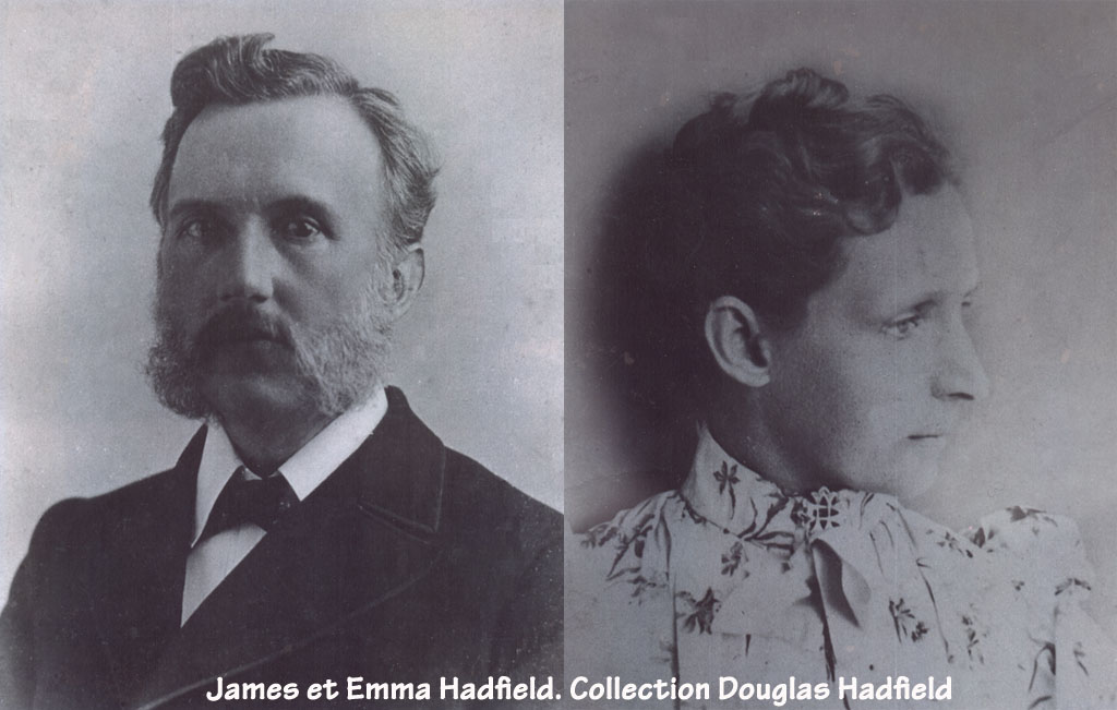 James et Emma Hadfield